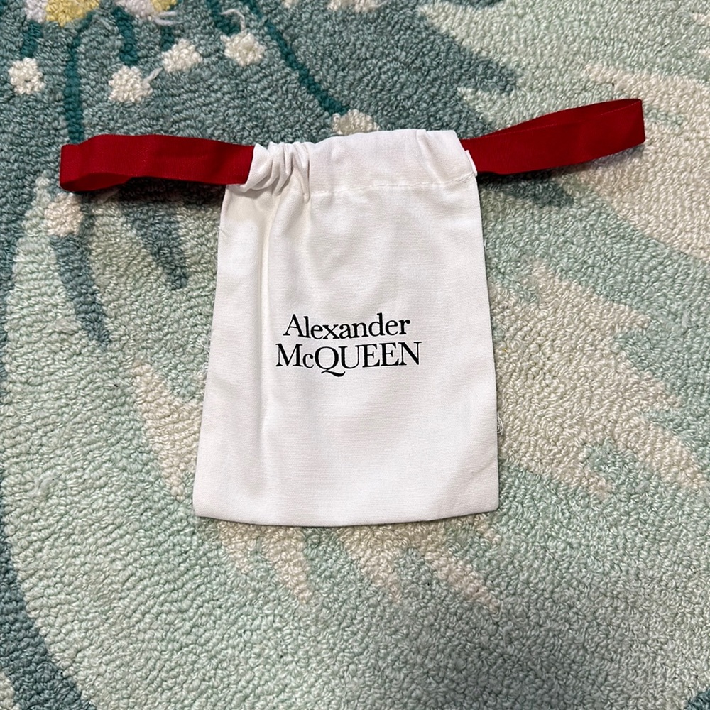 5.25x6.75” Alexander McQueen Dust Bag